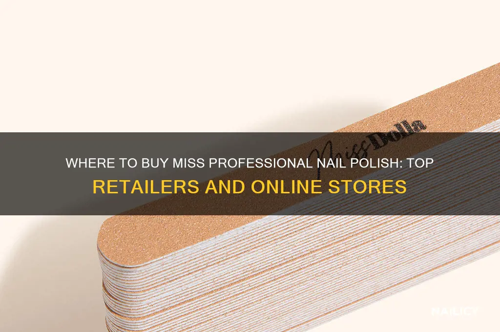 where to buy miss professional nail polish