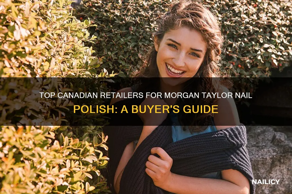 where to buy morgan taylor nail polish canada