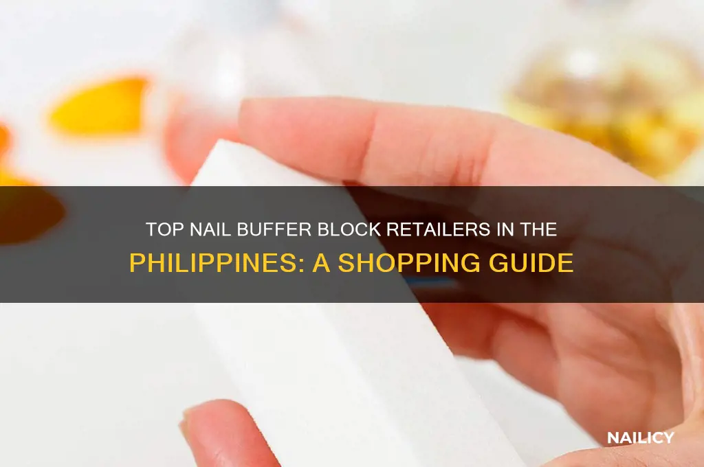 where to buy nail buffer block in philippines