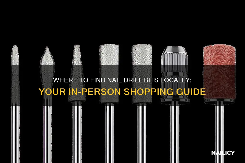 where to buy nail drill bits in person