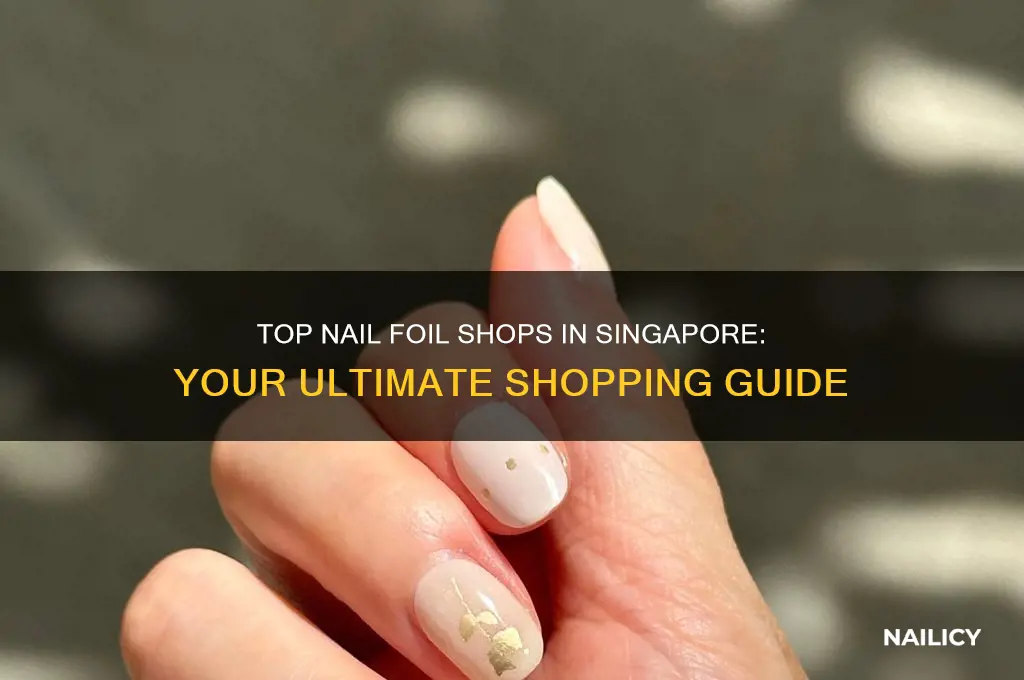 where to buy nail foils in singapore