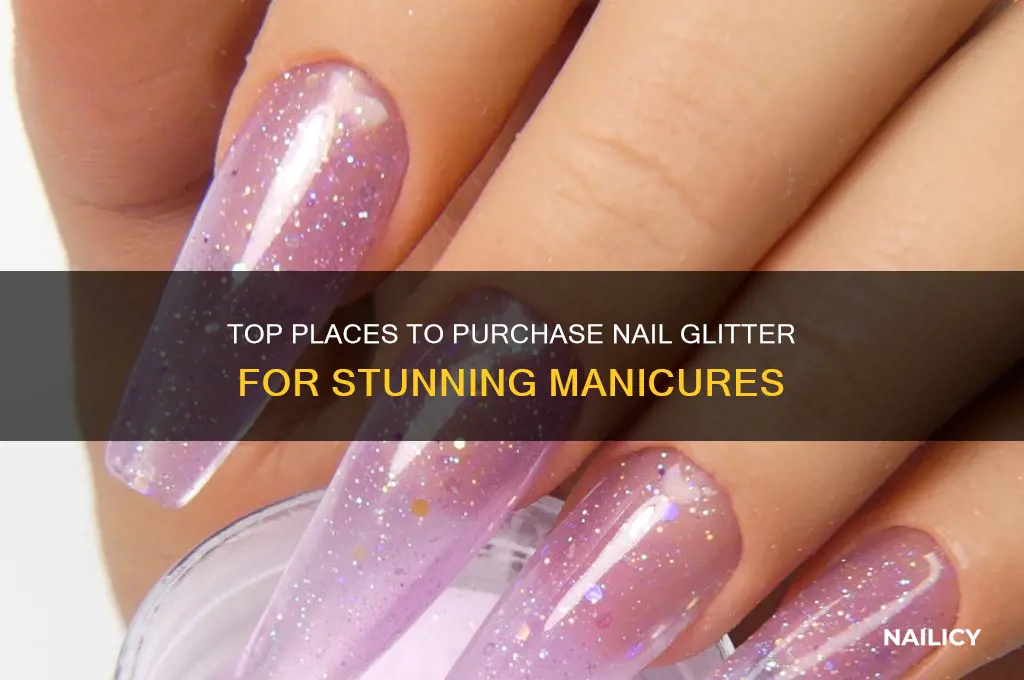 where to buy nail glitter