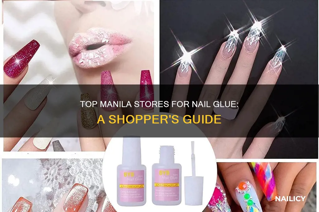 where to buy nail glue in manila