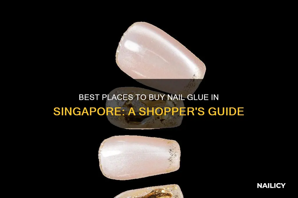 where to buy nail glue in singapore