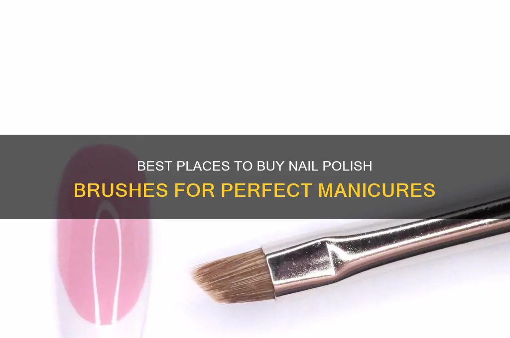 where to buy nail polish brushes