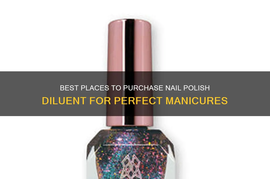 where to buy nail polish diluent