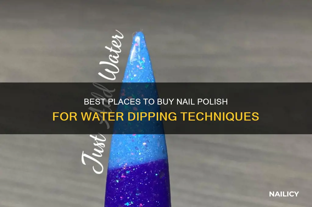 where to buy nail polish for water dipping