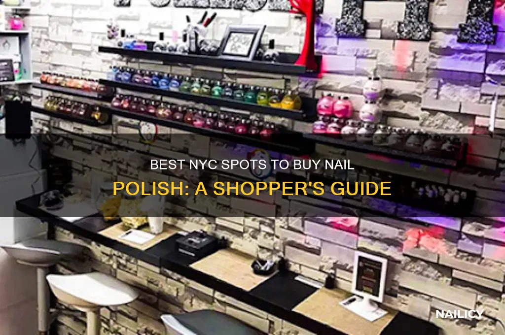 where to buy nail polish in nyc