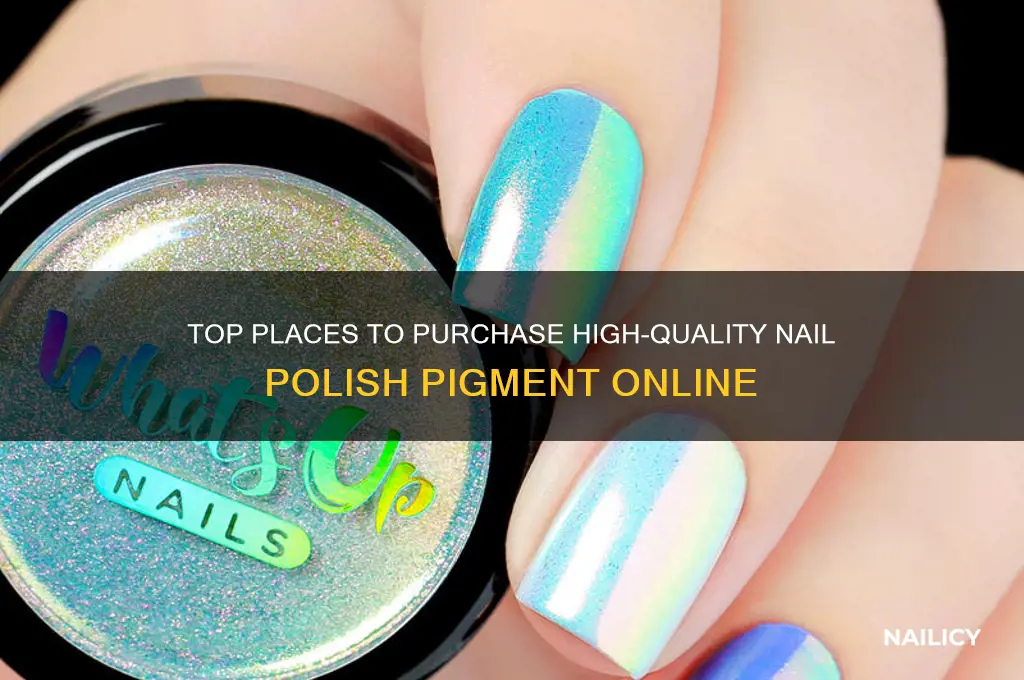 where to buy nail polish pigment