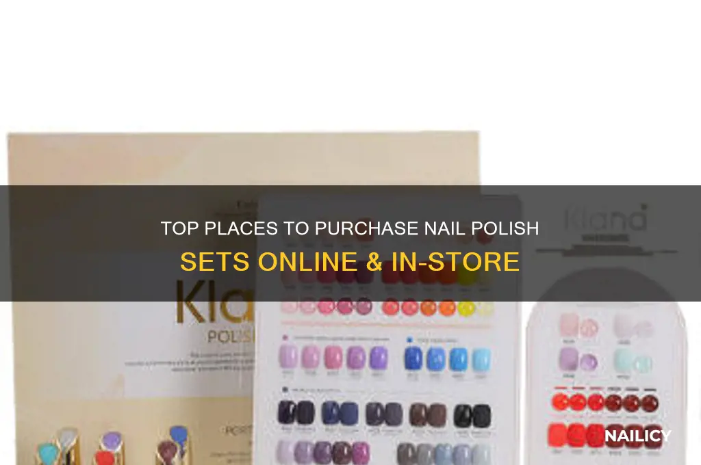 where to buy nail polish sets