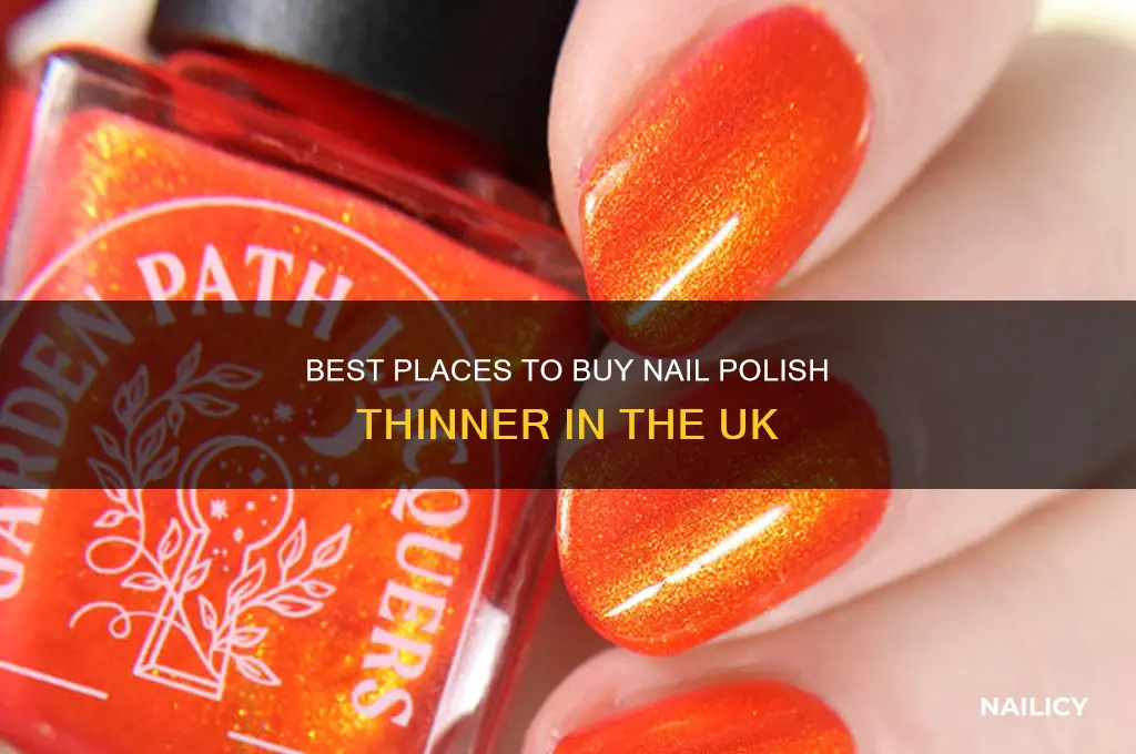 where to buy nail polish thinner uk