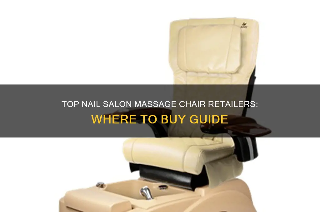 where to buy nail salon massage chair