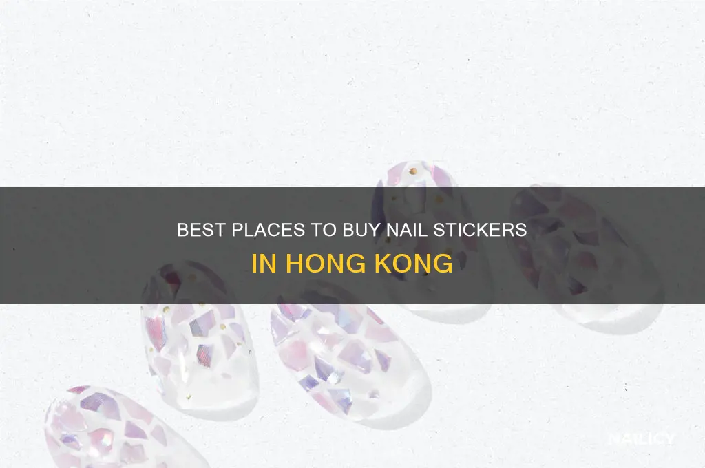 where to buy nail stickers in hong kong