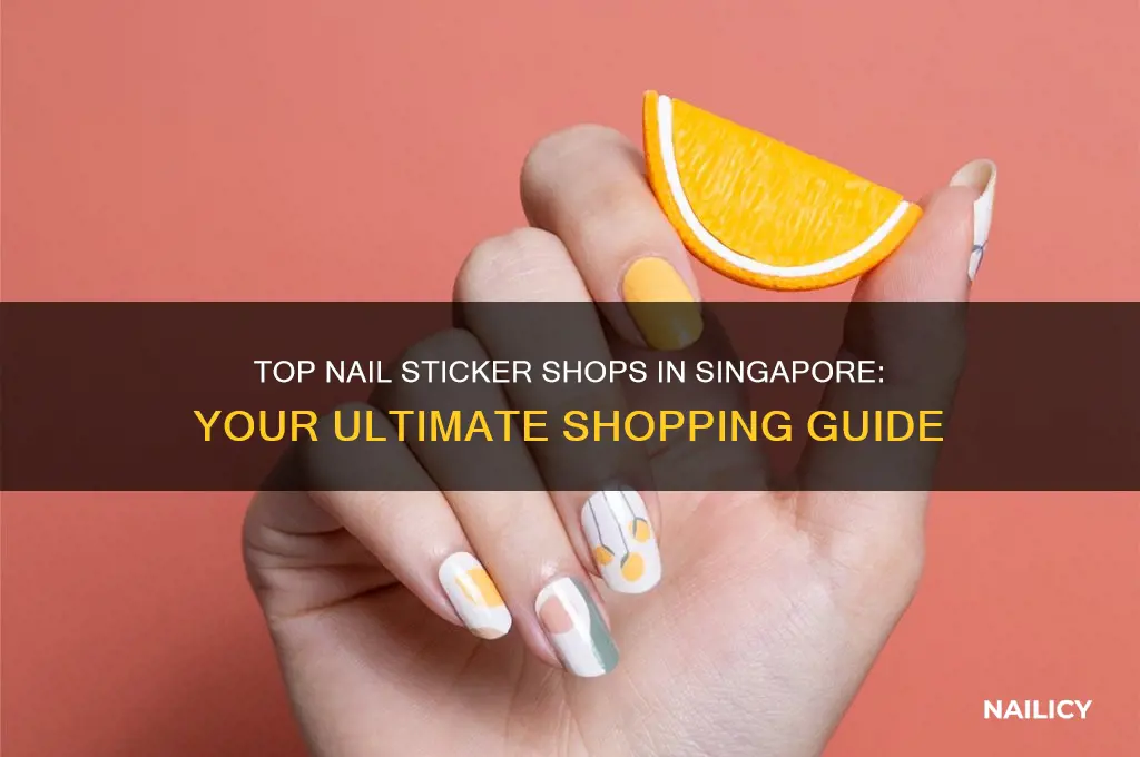 where to buy nail stickers in singapore