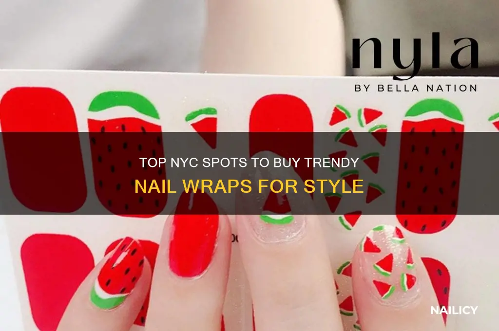 where to buy nail wraps in nyc