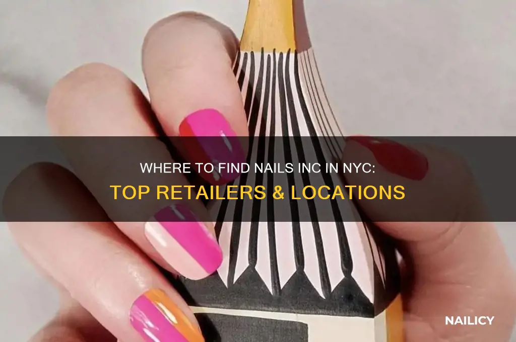 where to buy nails inc in nyc