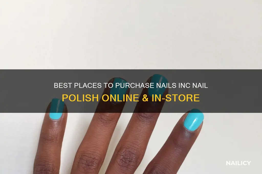 where to buy nails inc nail polish