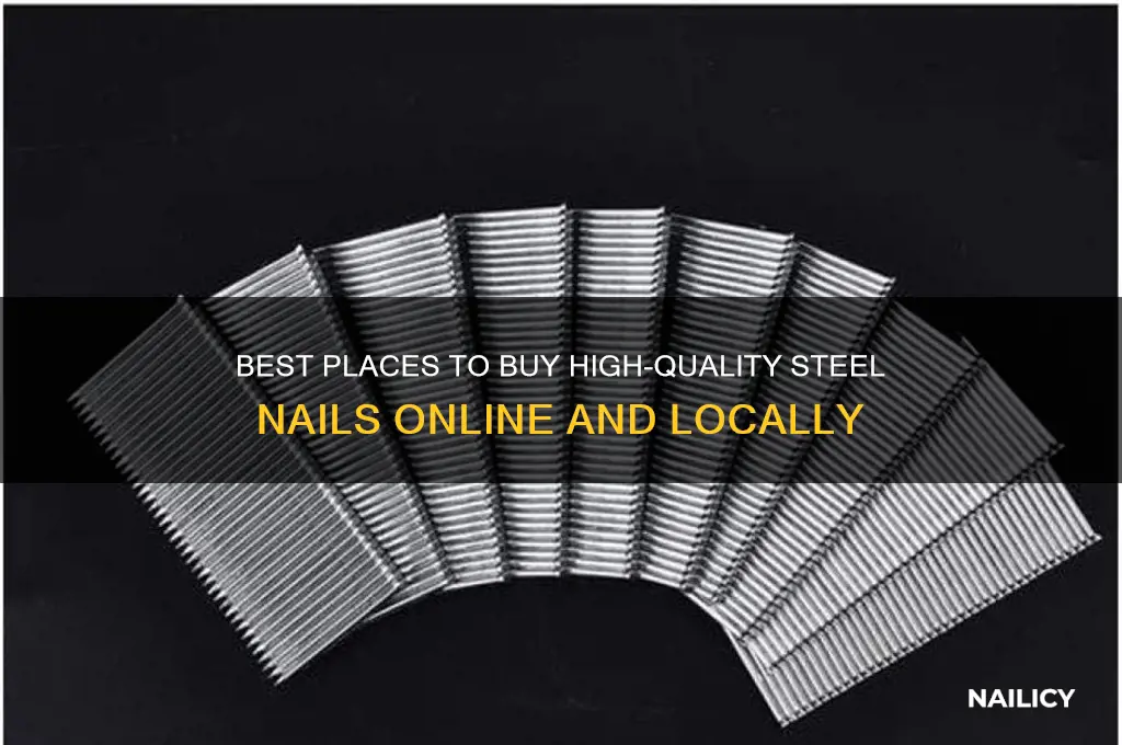 where to buy nails steel