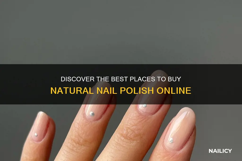 where to buy natural nail polish