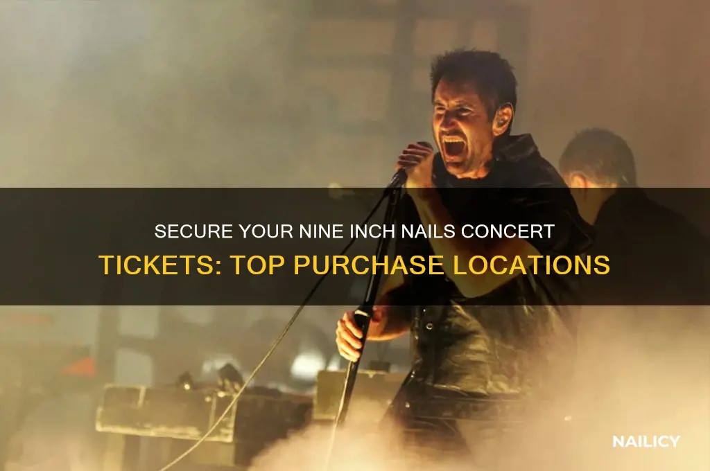where to buy nine inch nails tickets