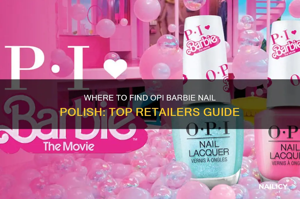where to buy opi barbie nail polish
