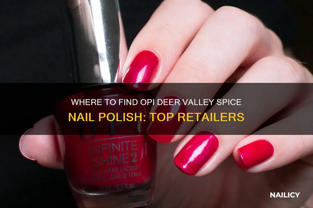 where to buy opi deer valley spice nail polish