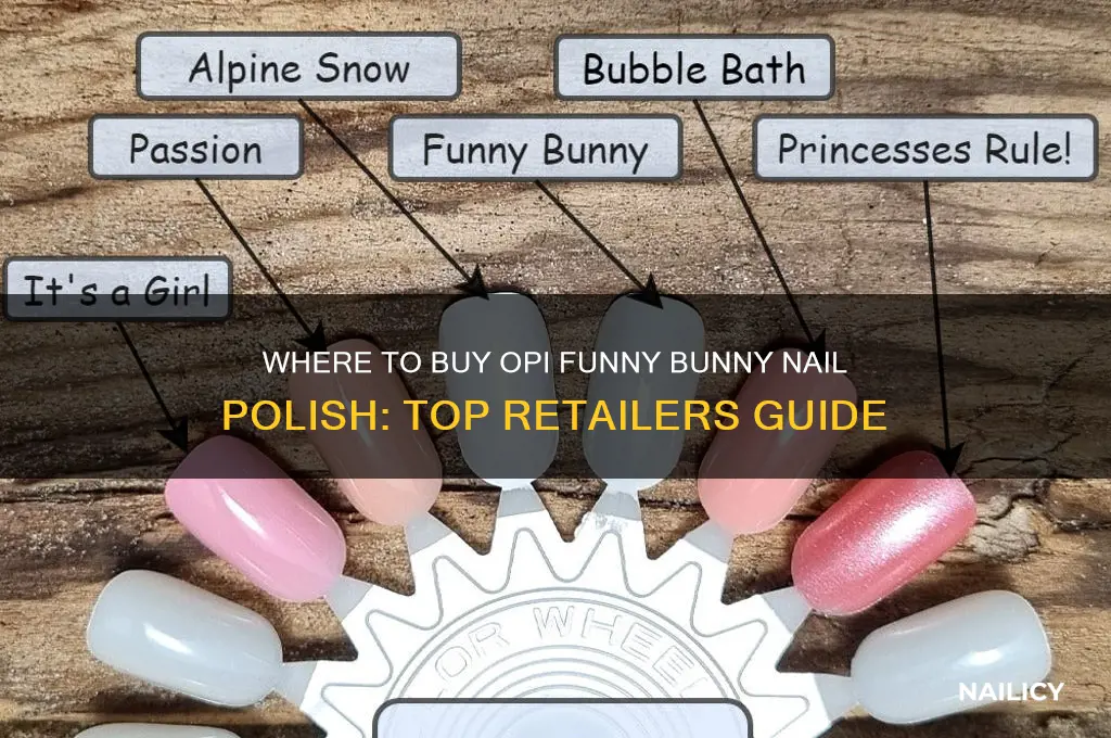 where to buy opi funny bunny nail polish