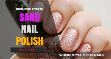 Where to Buy OPI Liquid Sand Nail Polish: Top Retailers Guide