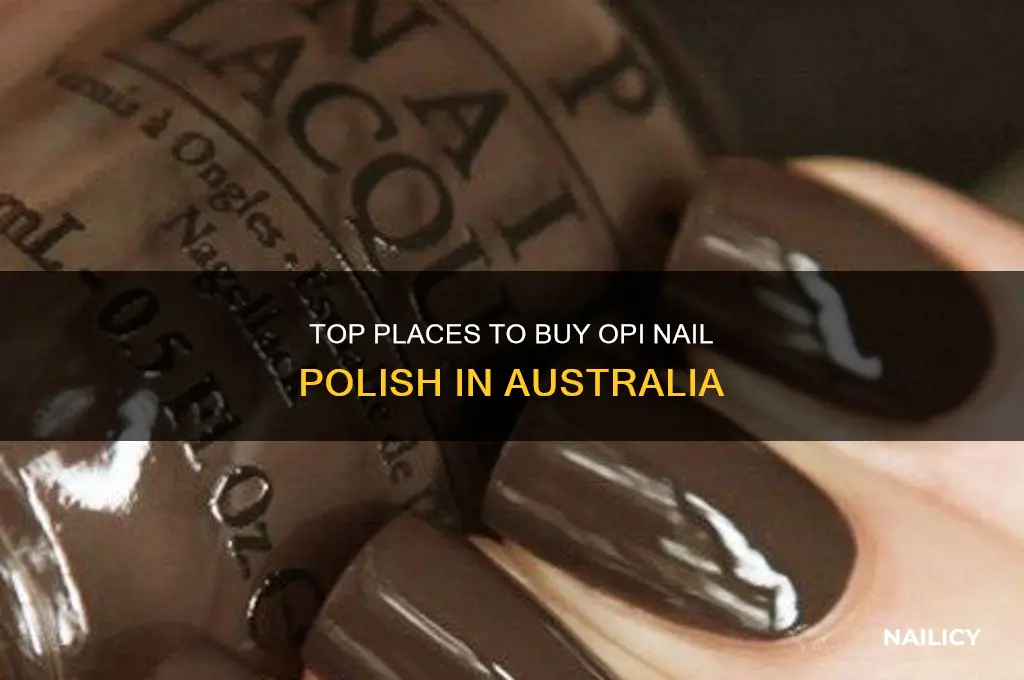 where to buy opi nail polish australia