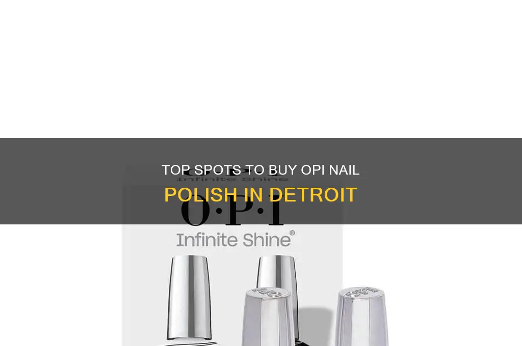 where to buy opi nail polish in detroit