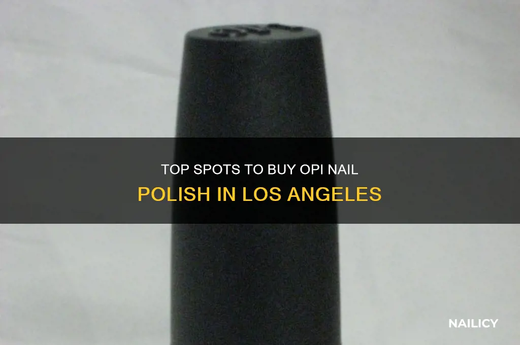 where to buy opi nail polish in los angeles