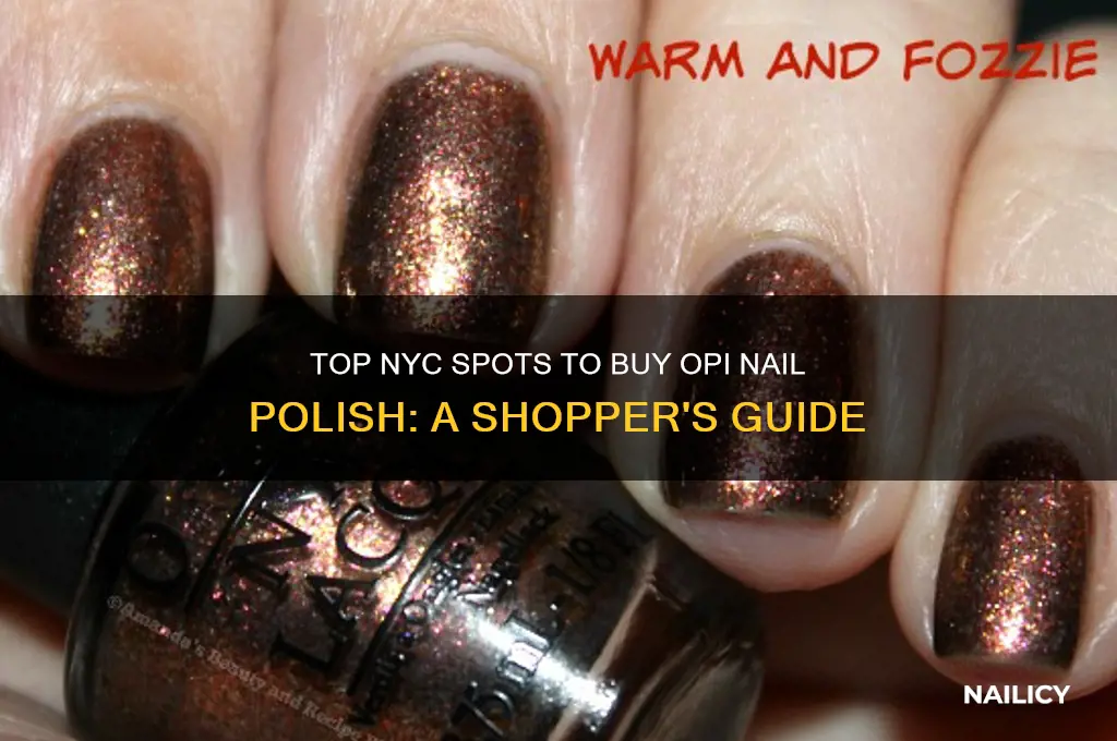 where to buy opi nail polish in nyc