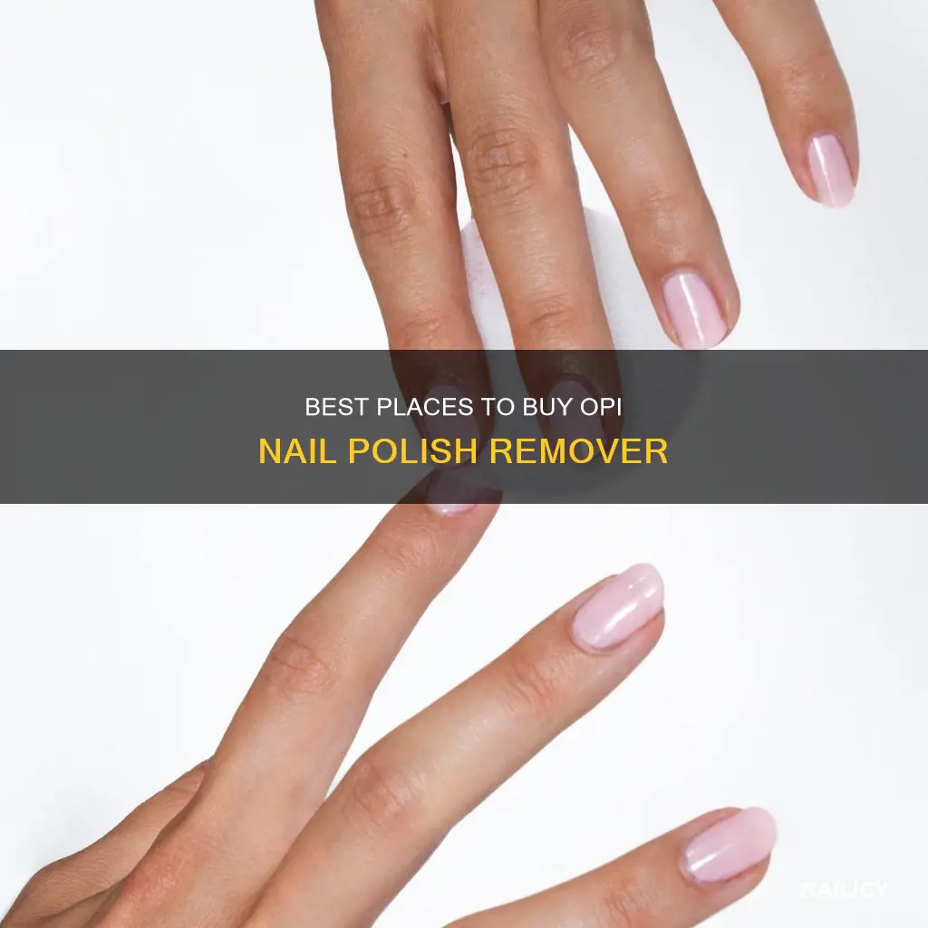 where to buy opi nail polish remover