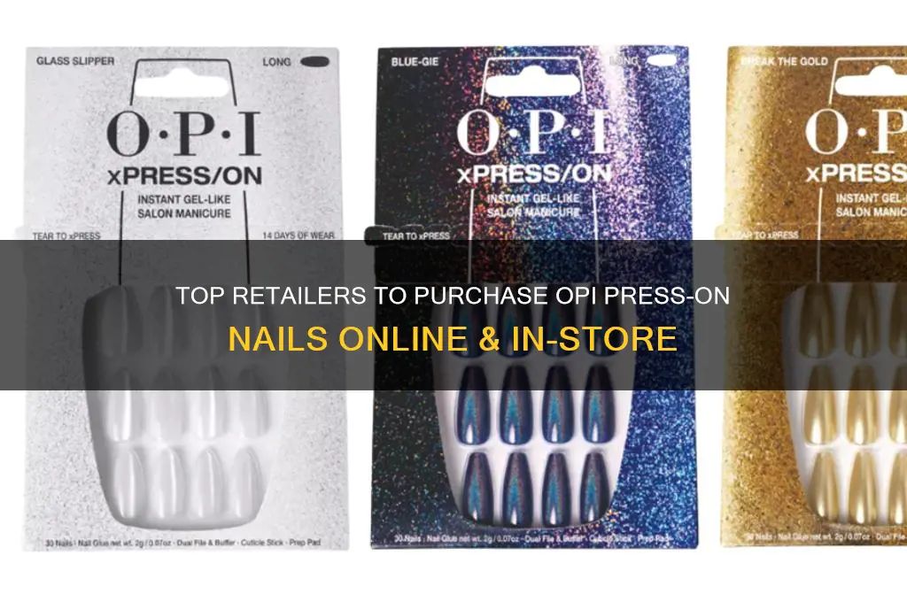 where to buy opi press on nails
