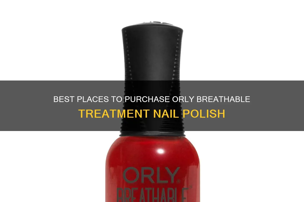 where to buy orly breathable treatment nail polish