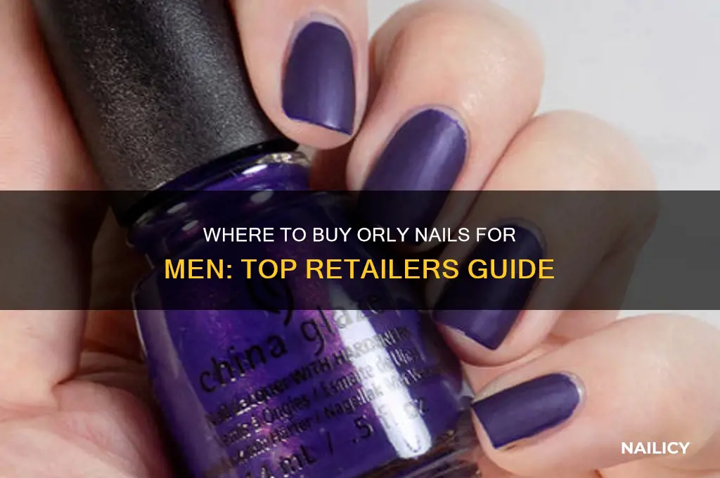 where to buy orly nails for males
