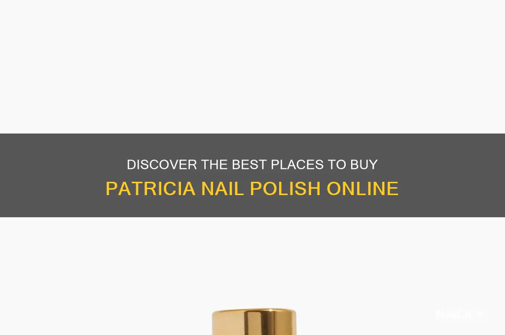 where to buy patricia nail polish