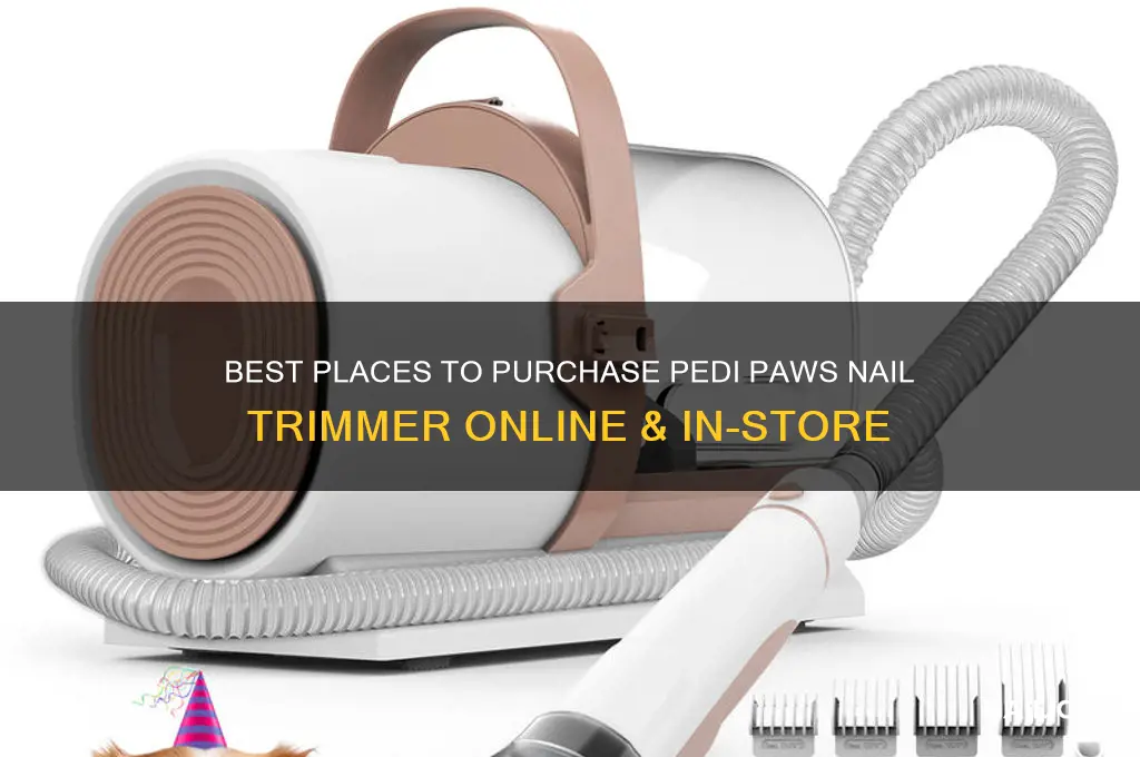 where to buy pedi paws nail trimmer