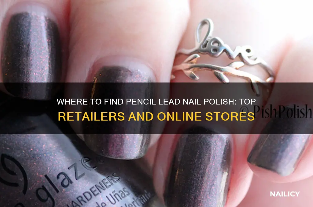where to buy pencil lead nail polish