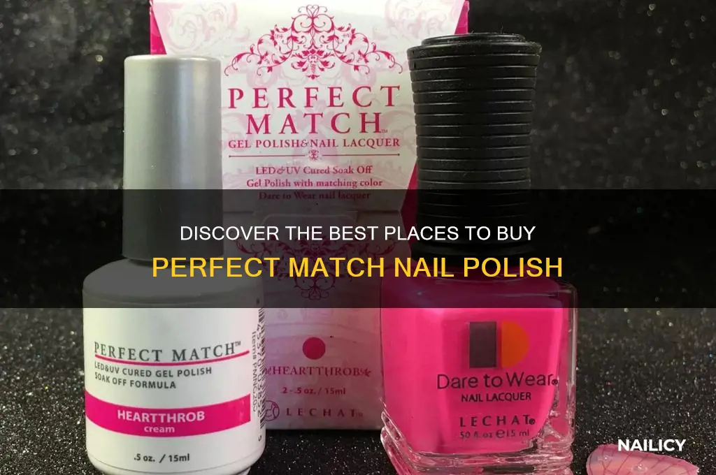 where to buy perfect match nail polish