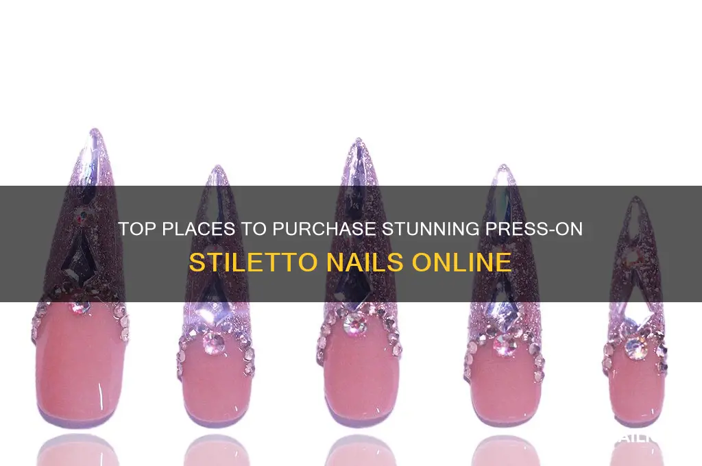 where to buy press on stiletto nails
