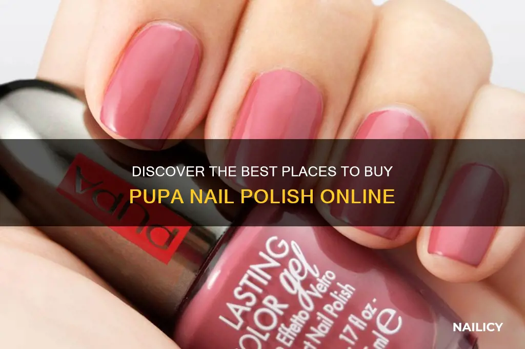 where to buy pupa nail polish