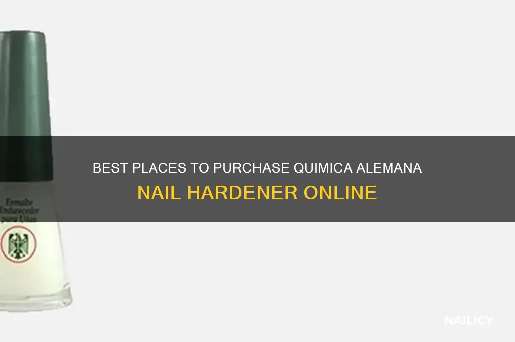 where to buy quimica alemana nail hardener