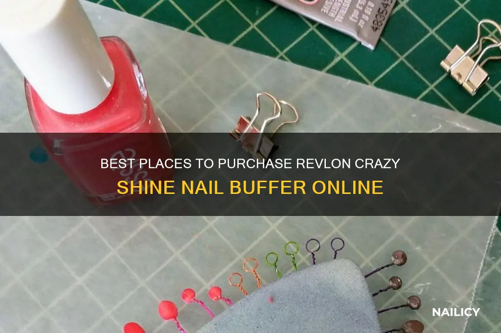where to buy revlon crazy shine nail buffer