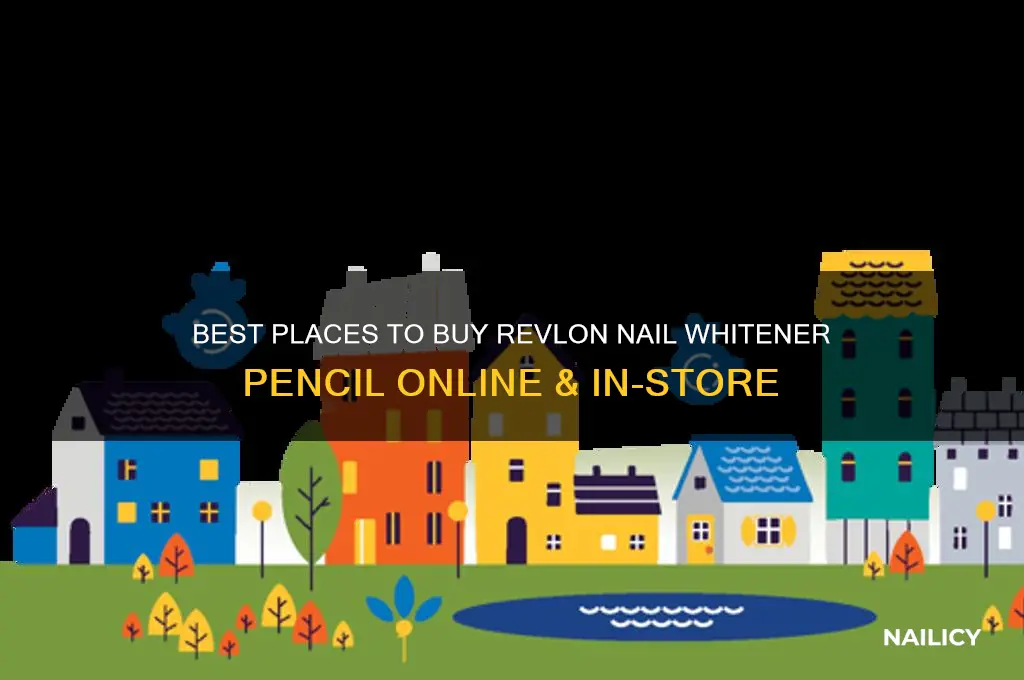 where to buy revlon nail whitener pencil