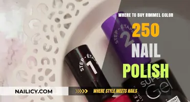 Best Places to Purchase Rimmel Color 250 Nail Polish Online & In-Store
