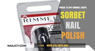 Where to Buy Rimmel Grape Sorbet Nail Polish: Top Retailers