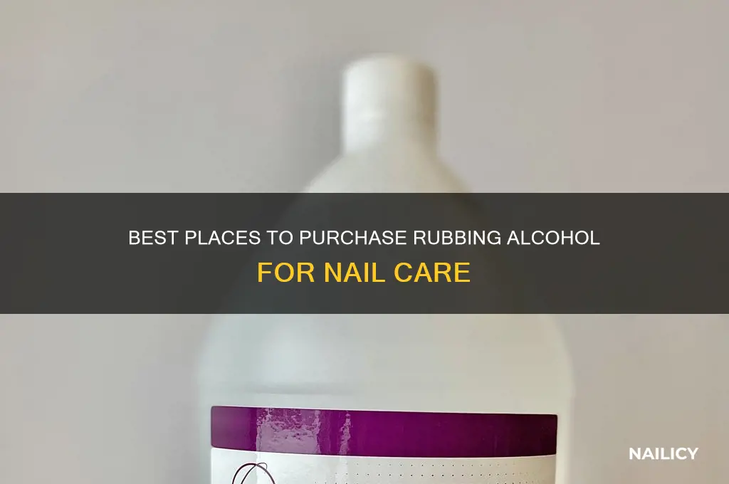 where to buy rubbing alcohol for nails
