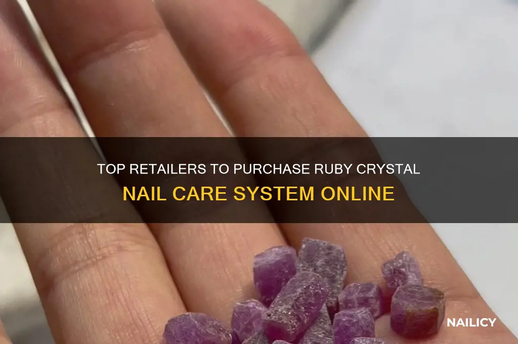 where to buy ruby crystal nail care system