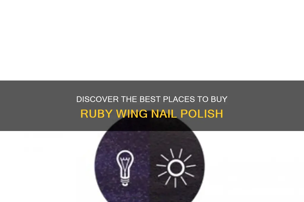 where to buy ruby wing nail polish